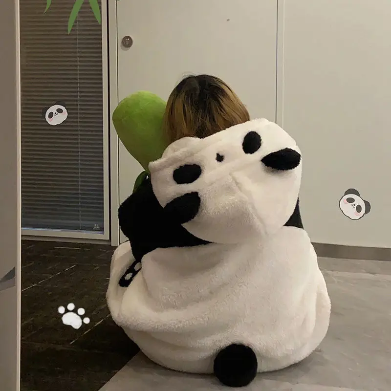 Halloween Cartoon Animal Costume Cartoon Flannel Sleepwear Cosplay Jumpsuit For Adults Nightgowns Thickened Warm Robes Pajamas
