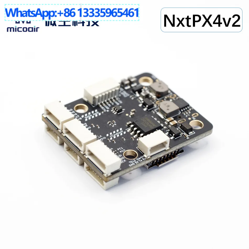 Micro Space NxtPX4v2 Open Source PX4 Flight Control H7 Flight Control Double BMI088 Small Size 20 * 20mm Hole Spacing