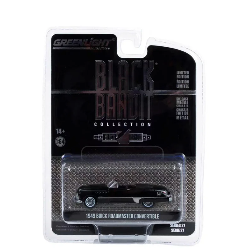 1:64 Scale 1949 Buick Roadmaster Convertible Alloy Car Model