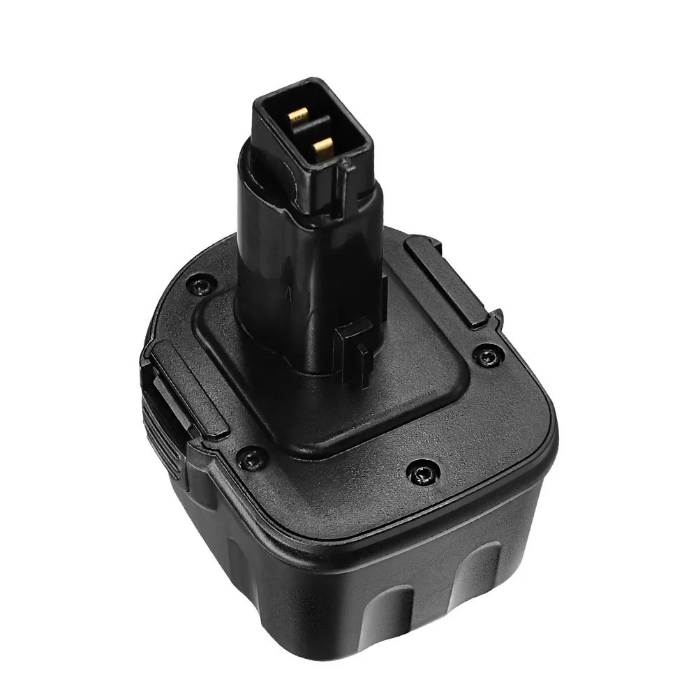 Dvisi  Battery for Dewalt 12V NI-MH NI-CD De9075 De9037 DC9071 DE9037 DW9072 DE9501 397745-01 de9074 power tool electric drill