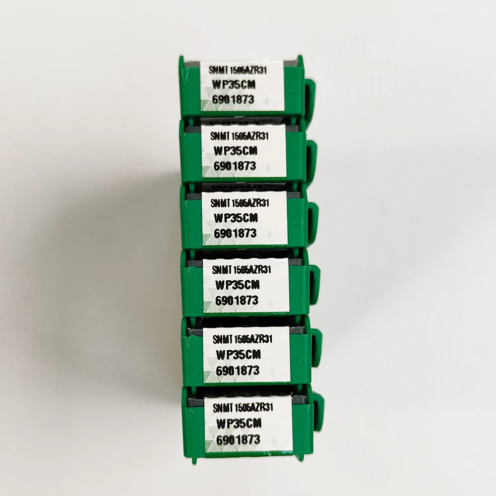 HUAZHICHUN SNMT1505AZR31 WP35CM كربيد إدراج أداة قطع الطحن