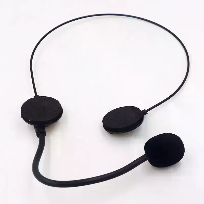 1Pcs Singer Headphones Props Concert Play Birthday Halloween Party Supplies Fake Microphone Headset Rockstar Costume Accessories