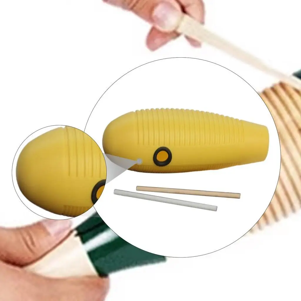 Professional Fish Shaped Guiro Musical Percussion Shaker Set for Rhythm Training and Early Childhood Education