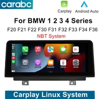 CARABC inalámbrico Carplay Android Auto 10,25 ""vídeo para coche para BMW NBT System 1 2 3 4 Series F20 F21 F22 F30 F31 F32 F33