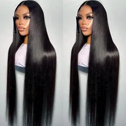Straight Lace Front Wigs Human Hair For Women Pre Plucked With Baby Hair 13x4 13x6 Hd Lace Frontal Wig 30 40 Inch Glueless Wigs
