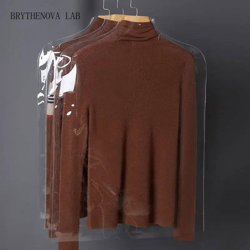 High Transparency Clothing Dust Cover Selling Store Thickened Plastic Body Half Mask Coat Suit Anti Wrinkle Protective Case