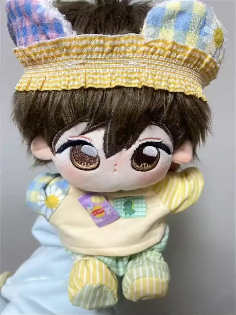 

20cm Anime No Attribute Fujioka Haruh Cotton Doll Kawaii Dress-up Cotton Dolls Cosplay Stuffed Plush Doll Body Plushie Toys