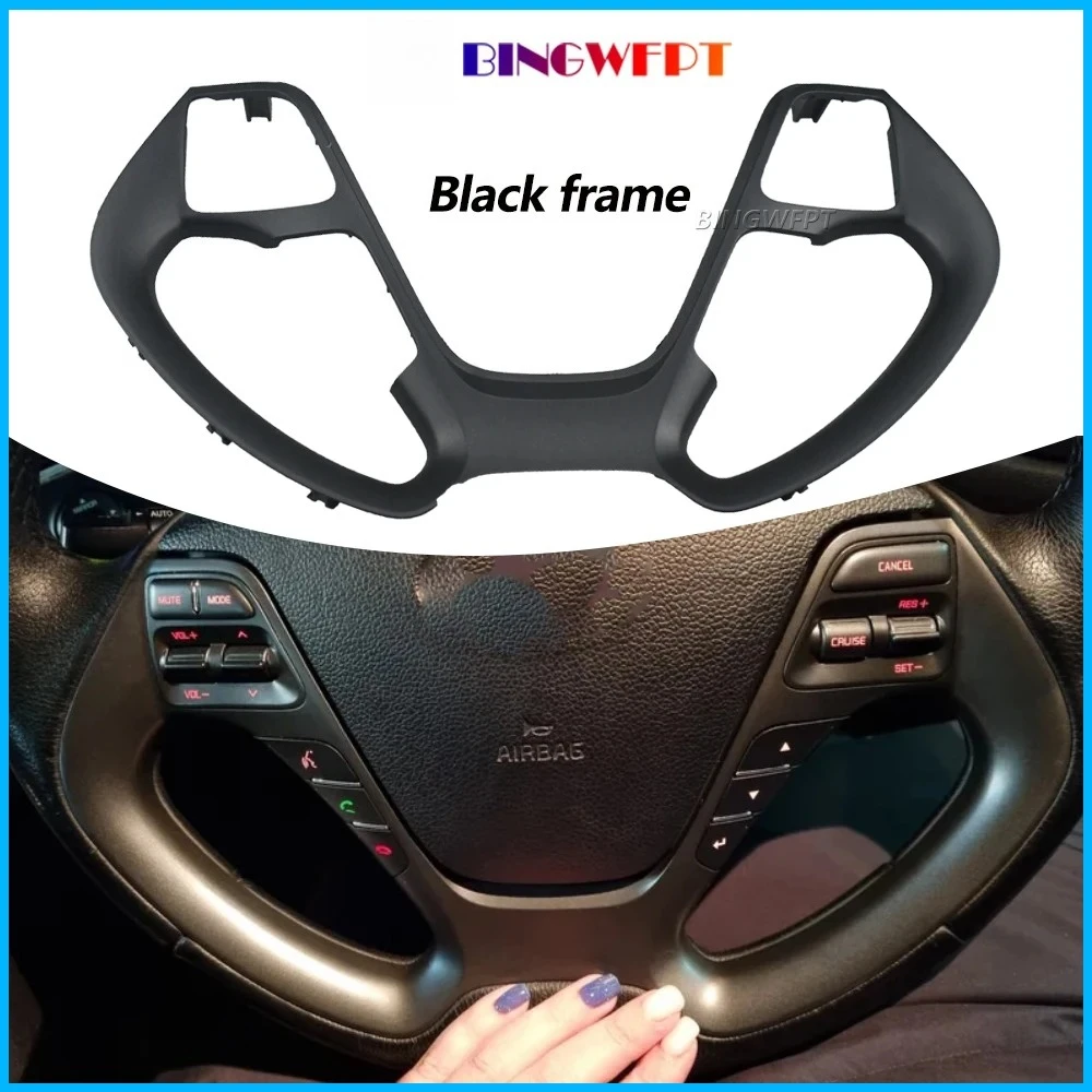 

Car Switch Panel For Kia K3 K3S Cerato Ceed jd Rio 3 Steering Wheel Frame Car Panel No Buttons Aceesories Kit