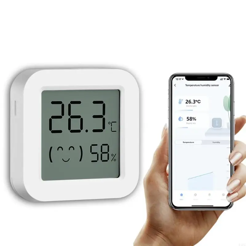 94pc Temperaturfeuchtigkeitssensoren App Fernbedienungsthermometer Hygrometer Raum Elektronische