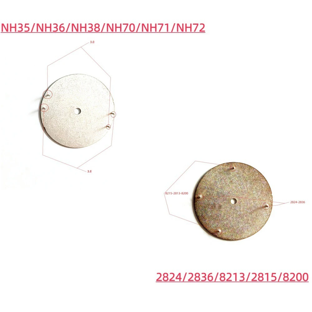 2026 New 28.5mm Wave Embossed Texture Watch Dial Sterile Pure for NH35/4R NH34 2813/8215 2824/2836 Automatic Movement Parts