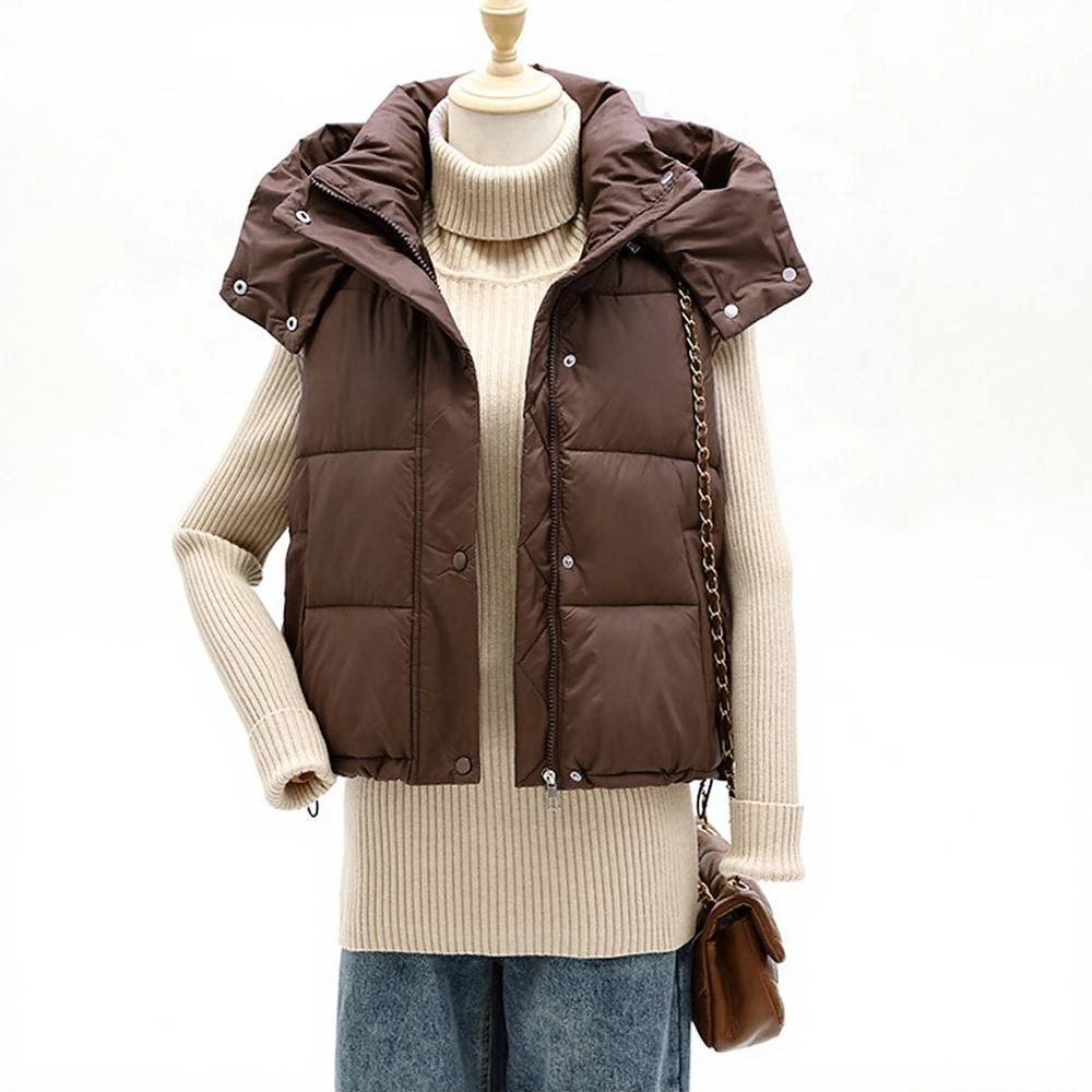 

Casual Long Sleeve Cotton-Padded Jacket Straight Sleeve Style Comfortable Women's Top Fashion Trend No Decoration