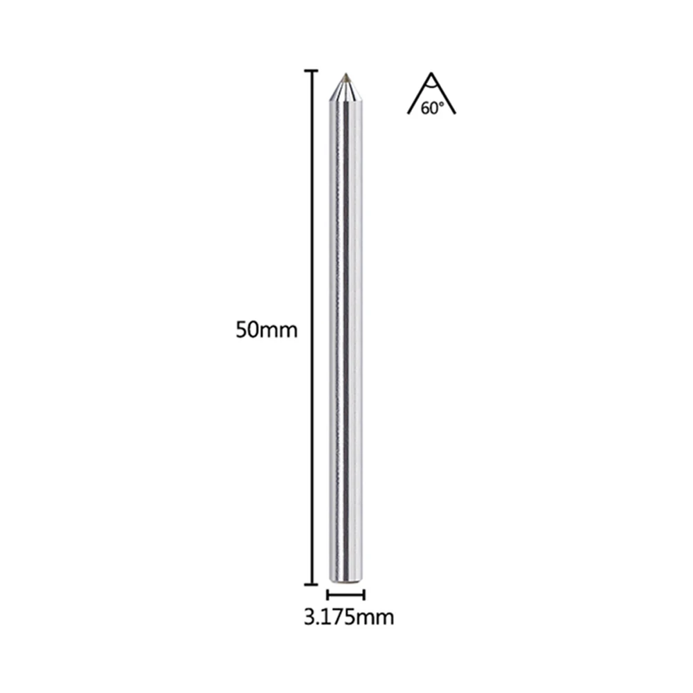 Hand Tool Accessories Engraving Bit Drill Carving CNC Milling Stone Brass Aluminum For Engraving Stainless Steel