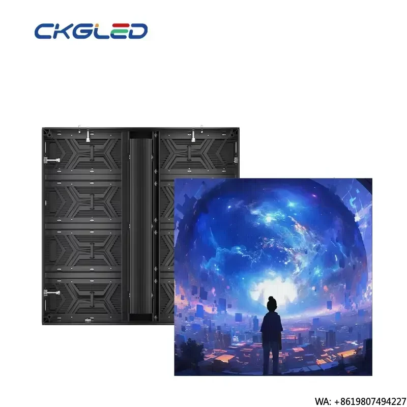 Durable Outdoor Fixed LED Screen Weatherproof Digital Signage Die casting Aluminum Cabinet LED Wall Video Display