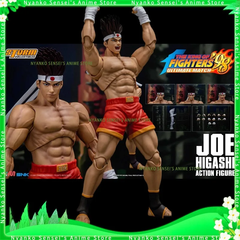 

В наличии: Коллекционная фигурка Storm Collectibles The King of Fighters 98 Ultimate Match Джо Хигаши, масштаб 1/12, аниме-модель, модная игрушка для рабочего стола
