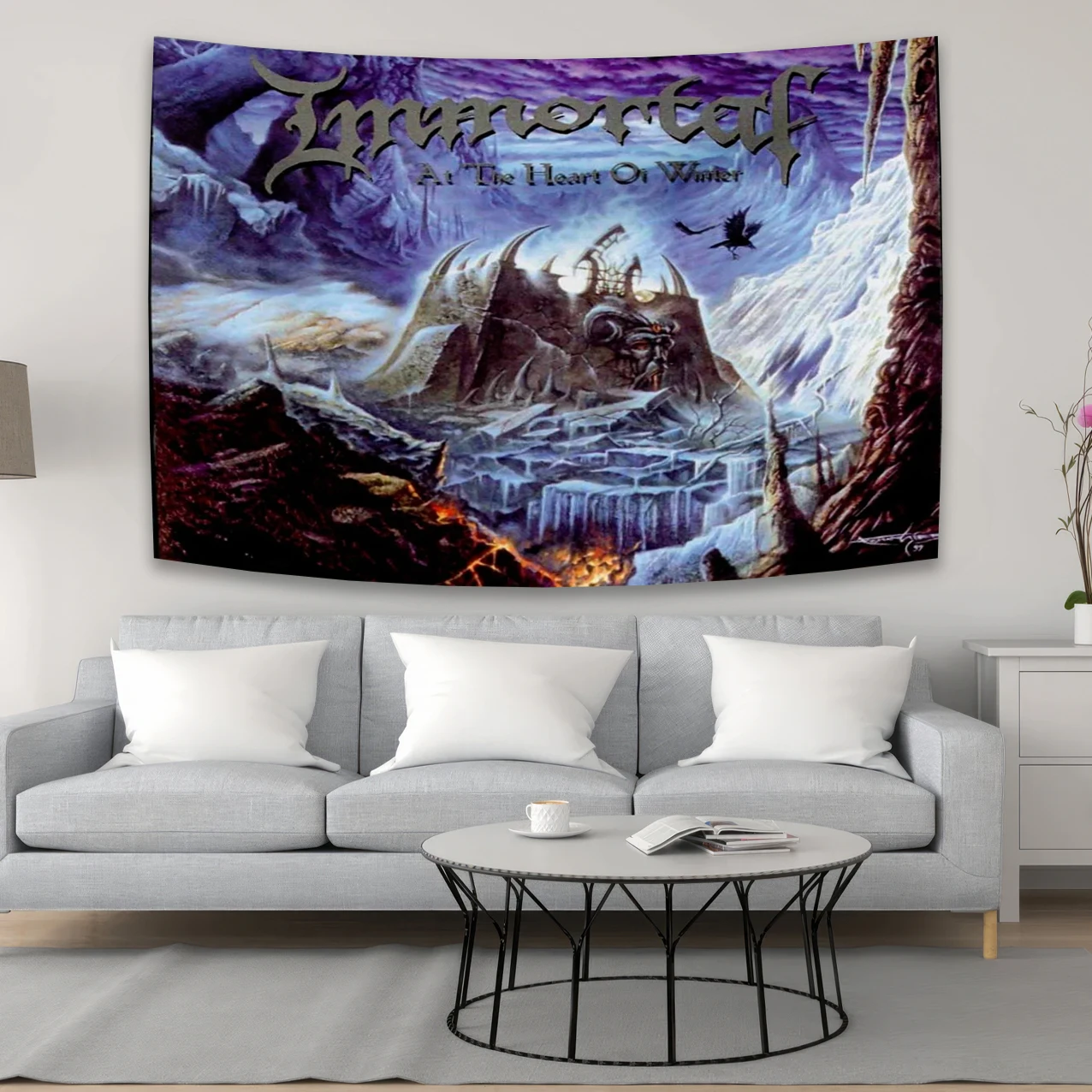 Immortals Bohemian Cotton Mandala Tapestry Wall Hanging 60x90cm Large Home Decor For Bedroom Living Room Bohemian Style Art