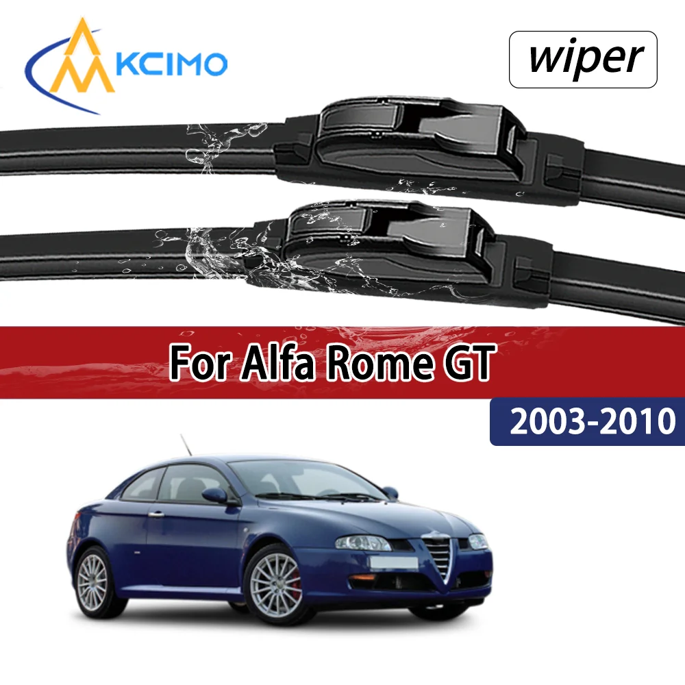 

For Alfa Romeo GT 2003-2010 2004 2005 Compatible Durable Silent Front Wiper Blades Car Windscreen Auto Window Accessories
