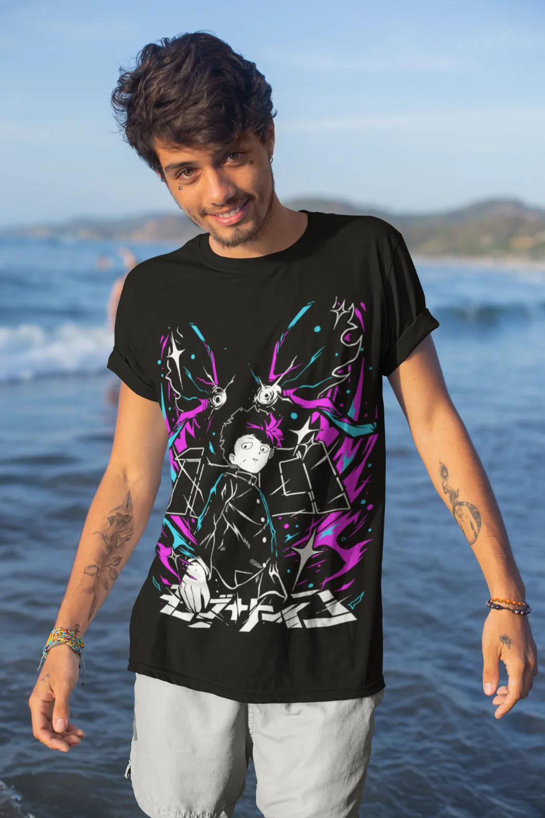 Mob Psycho 100 new Unisex T-Shirt,Shigeo Kageyama T-Shirt Mob,Soft Tee