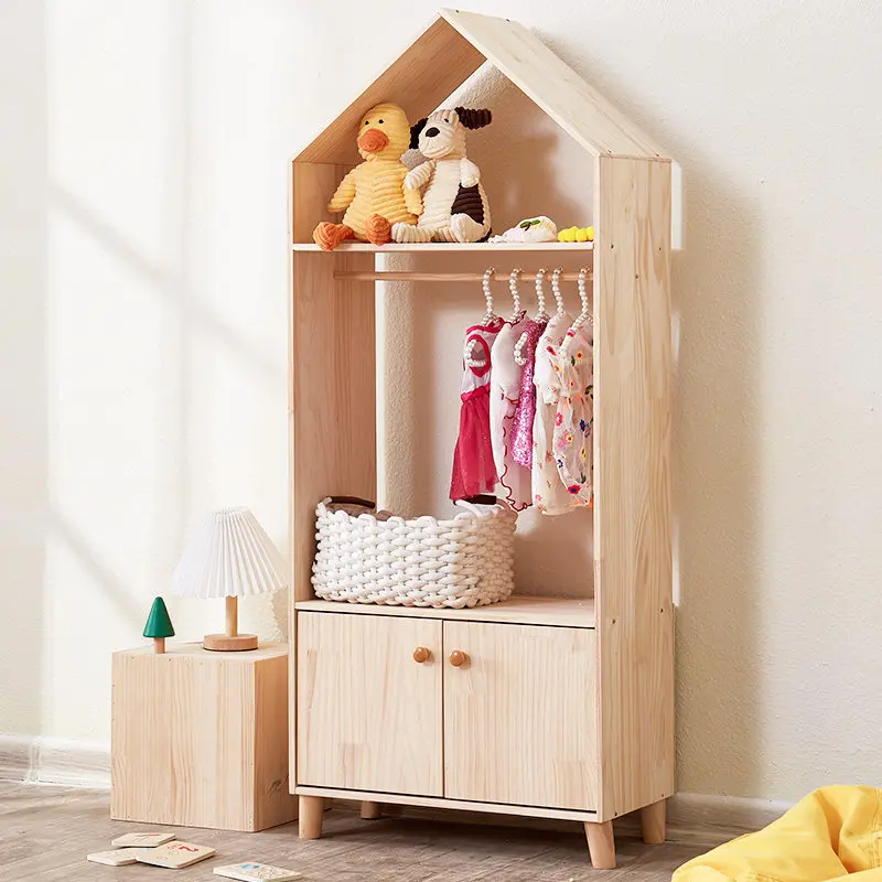 Children's hangers, lockers, floor-to-ceiling wardrobes, storage cabinets, solid wood rooms, clothes finishing and display