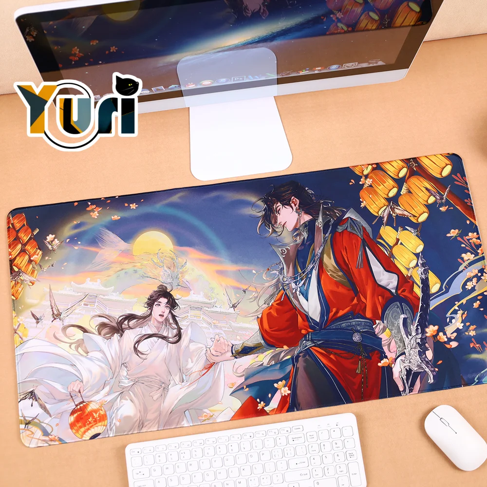 

Anime Tian Guan Ci Fu TGCF Hua Cheng Xie Lian Mouse Mat Mouse Pad Official Cosplay Props C