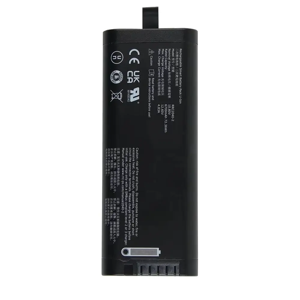 Replacement Battery RRC2040-2 For Olympus EPOCH 650 BP291 Portable Ultrasonic Flaw Detector With