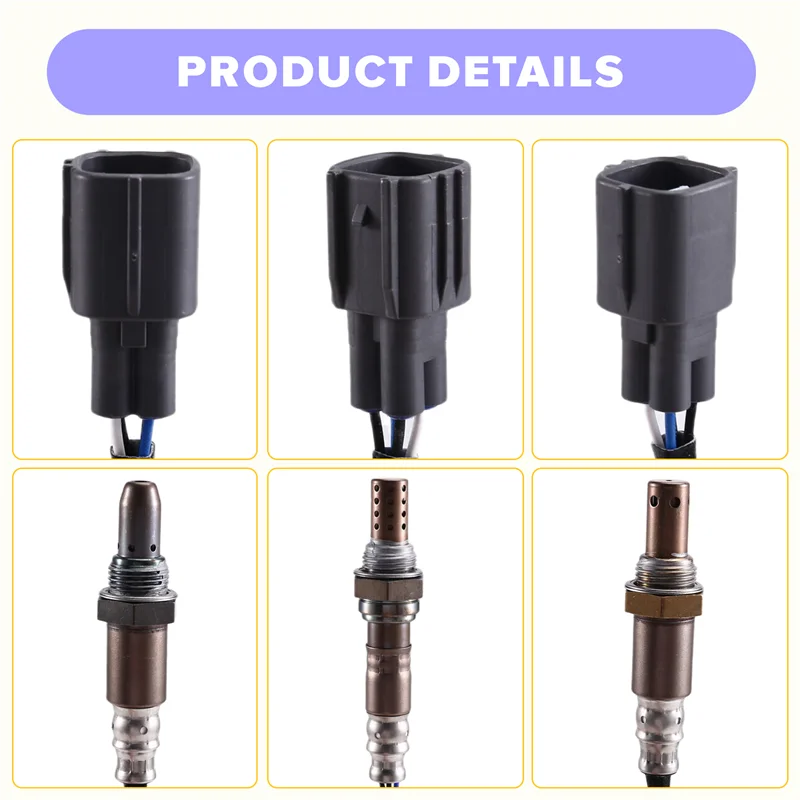 

4PCS Lambda Oxygen O2 Sensor 234-9008 234-9022 234-4260 234-4064 For Lexus ES350 Toyota Avalon Camry 3.5L V6 2008 - 2011