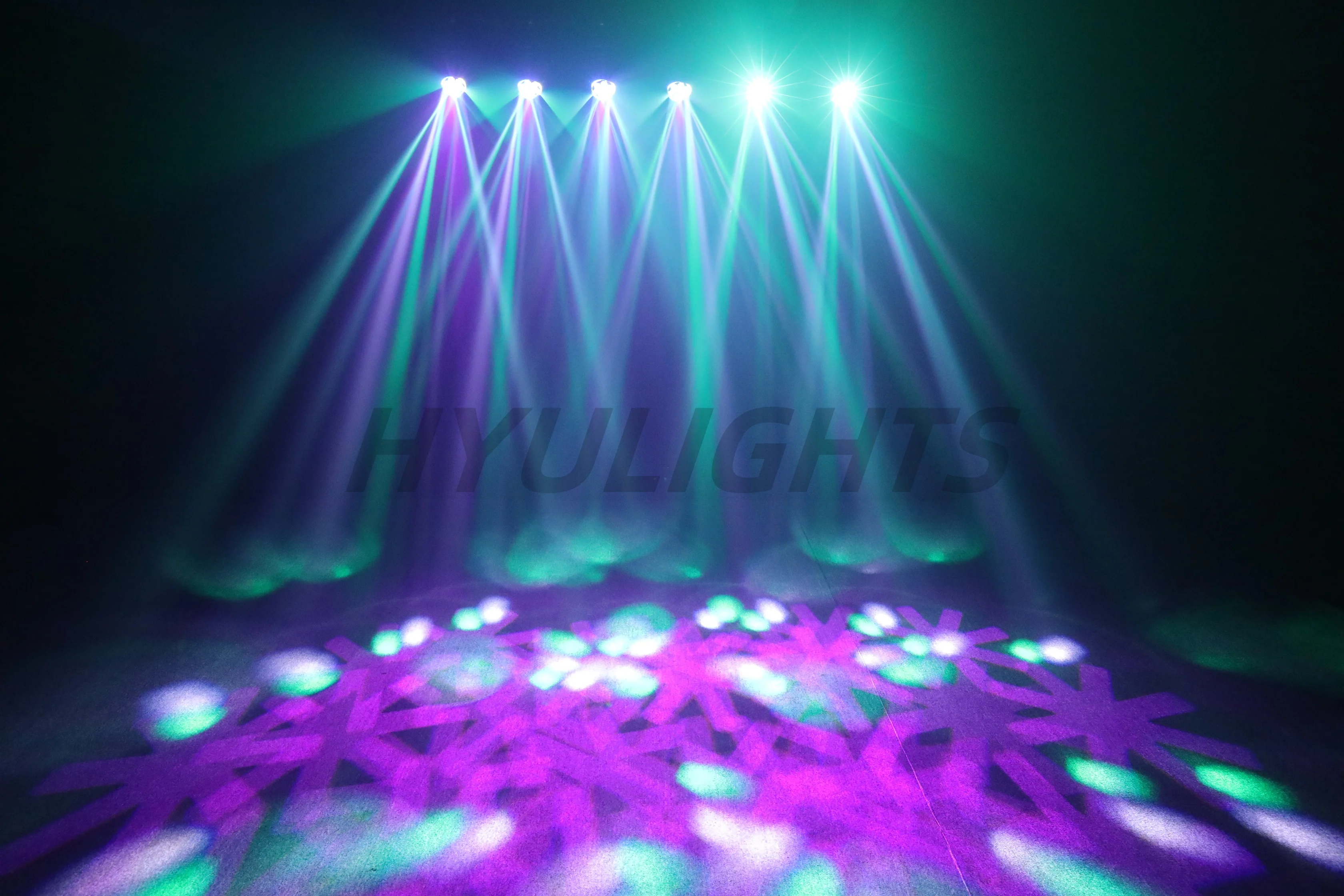 150W Bee Eye Gobo Moving Head Lights 6X12W RGBW Stage Lights DMX512 DJ Lights For Disco Party Club Bar Show