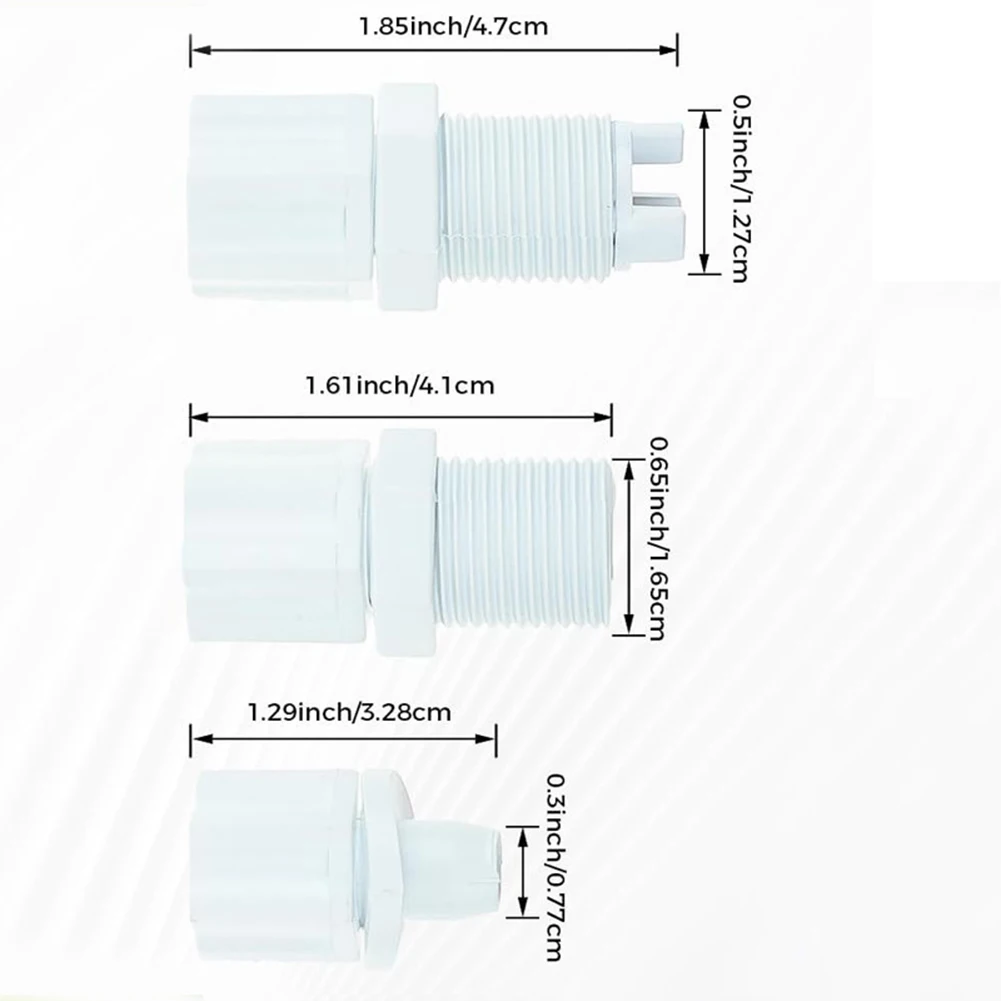 Saddle Clamp Assembly Chlorinator Feeder Parts DIY Repair Components Robust Plastic Material Safe Water Purification