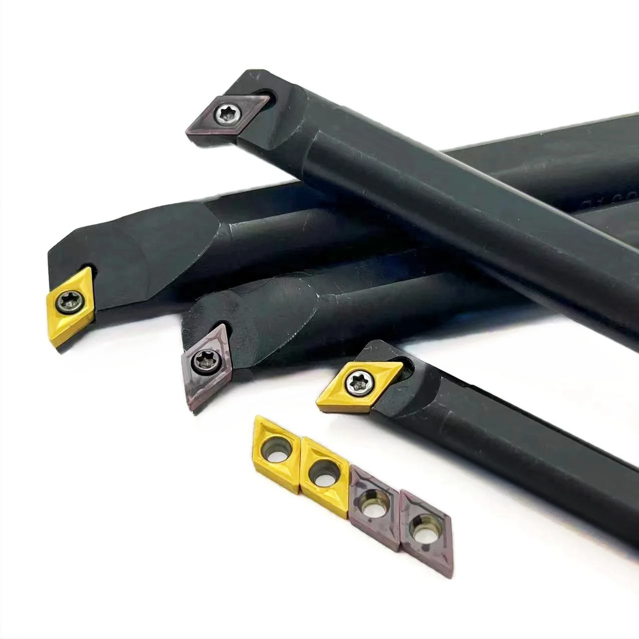 DCMT070204 For S10K-SDUCR07 S16Q-SDUCR07 Internal Turning Tool Holder DCMT Carbide Inserts Lathe Bar CNC Cutting Tools Set