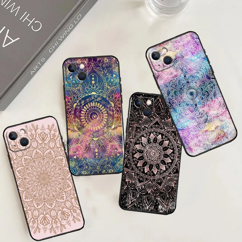 Indian Pattern Mandala Case For Samsung Galaxy M13 M14 M54 M23 M16 M11 M21 M31 M20 M34 M52 M32 M12 M36 M56 M15 M55