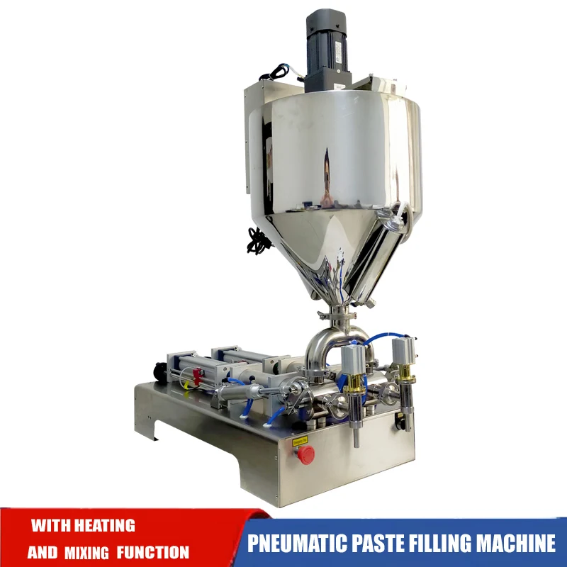 Paste Filling Machine  For Honey Chili Sauce Laundry Detergent Foot Automatic Filling Machine