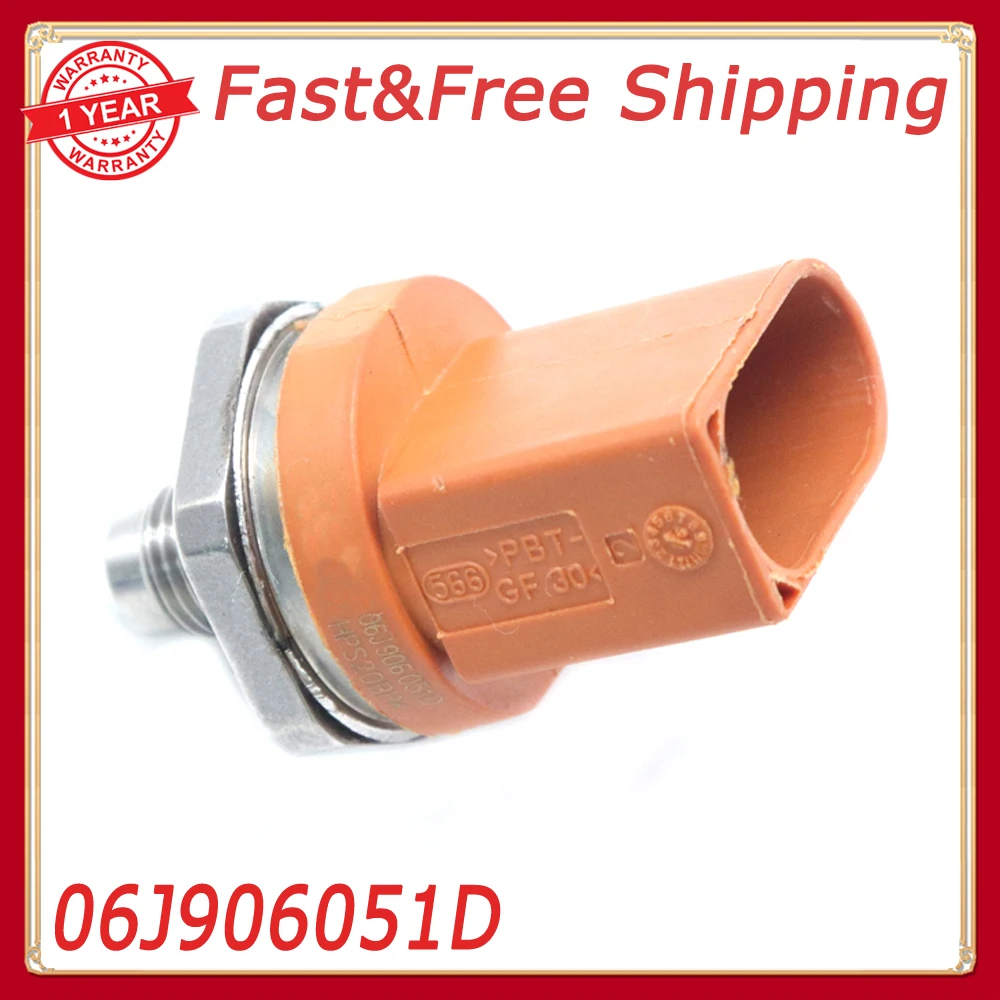

Car Fuel Pressure Sensor 06J906051D For Volkswagen Beetle 2012-2016 Eos 2007-2016 Golf 2013 Jetta 2006-2010 Passat 2006-2010