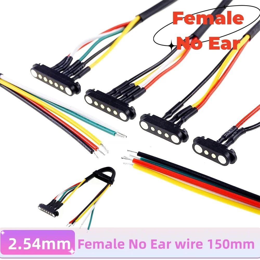 Smart Wristband Male Female Wire 2 3 4 5 Pole USB Type-C DC Charger Connector 2A DC Smart Watch Magnetic Pogo Pin Universal
