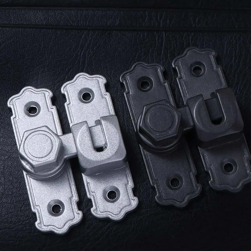 

Портативный защитный замок для раздвижных дверей, антивандальный, из алюминиевого сплава, с поворотом на 90-180 градусов, для кухни, спальни, ванной комнаты