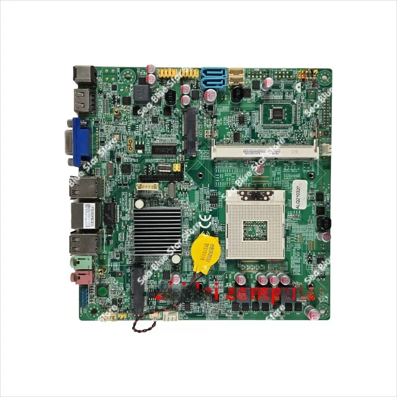 Industrial   board ITX-HM55 v1.1  all-in-one machine main board DDR3 memory 17 * 17 with HDMI interface, second-hand disassembly