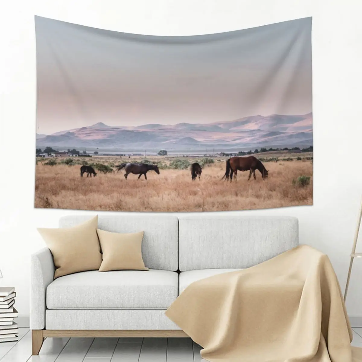 

Wild horses Tapestry Home Decoration