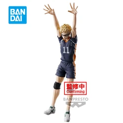 Original Banpresto Haikyuu!! Kei Tsukishima 18Cm Genuine Action Anime Figure Pvc Model Toys Child Collection Gift