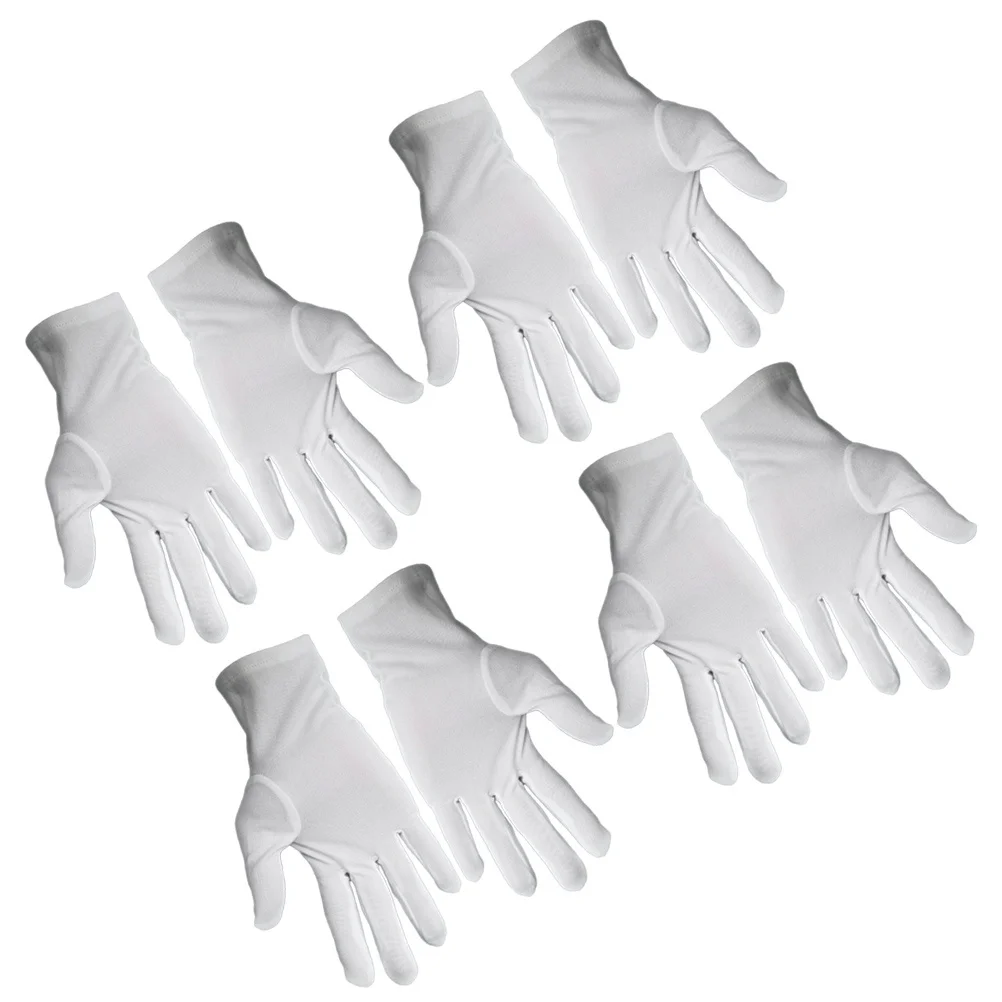 

12Pairs Cotton Gloves for Work Industrial Protective Lightweight Breathable Anti-Dirt One Size Fits Most Gardening Cleaning