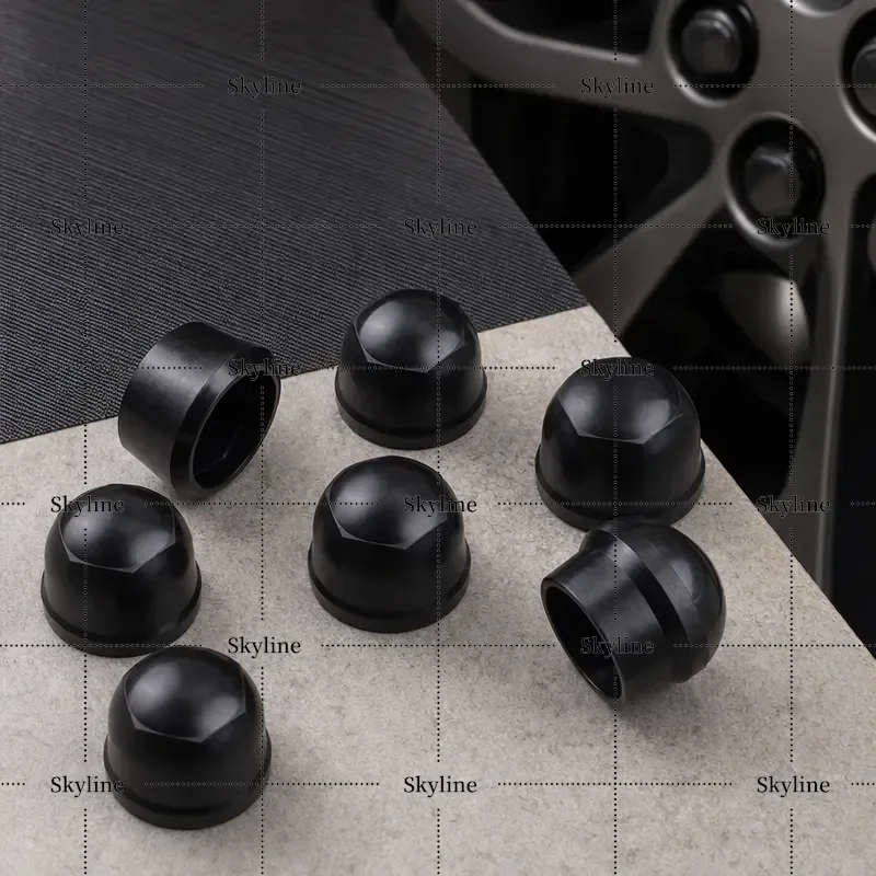 8pcs Set Front Steering Stop Bolt Cover Plastic Fit For Toyota Pickup 4Runner T100 45619-36010 45619-35010