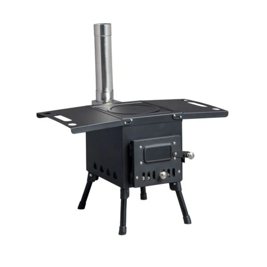 

Wood Camping Stove Black 57.5*31*37cm