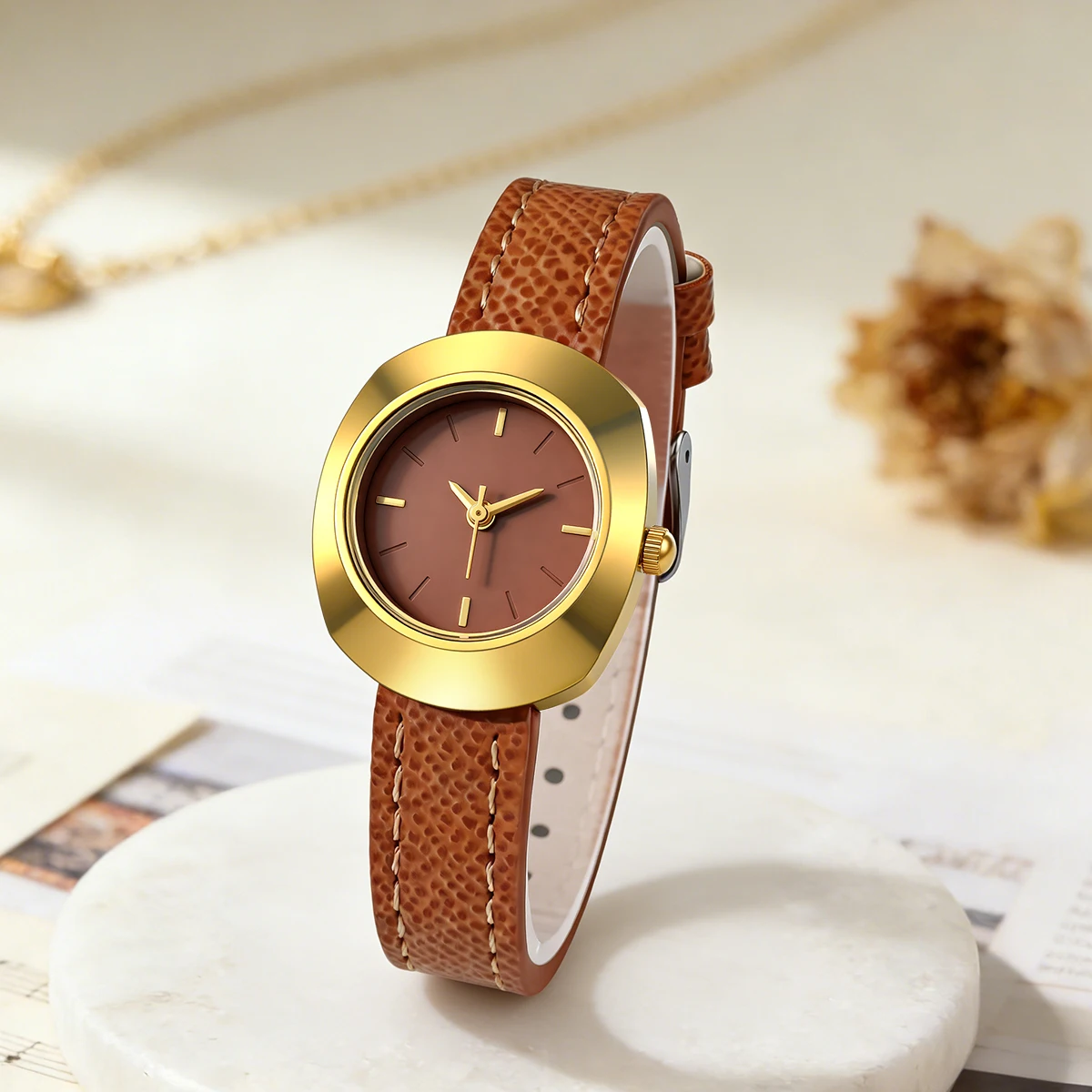 Fashion Casual Business Simple Temperament Women Ladies Quartz Watches Anniversary Gift