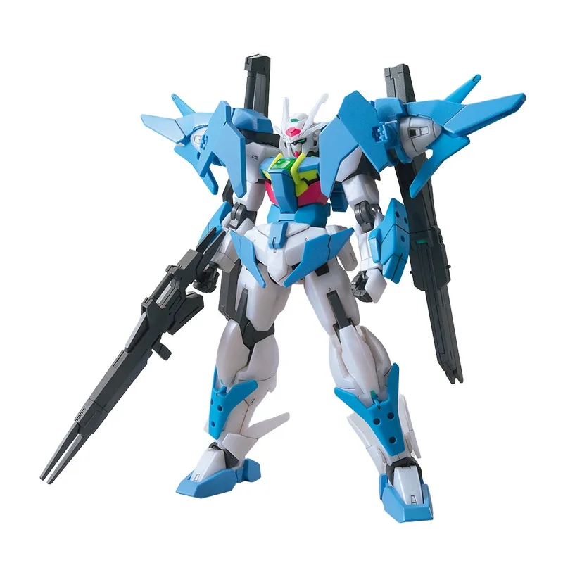 在庫ありバンダイ本物の HG ガンダム 00 スカイ (スカイフェーズより上) ガンダムアニメアクションフィギュア組み立てモデルおもちゃギフト