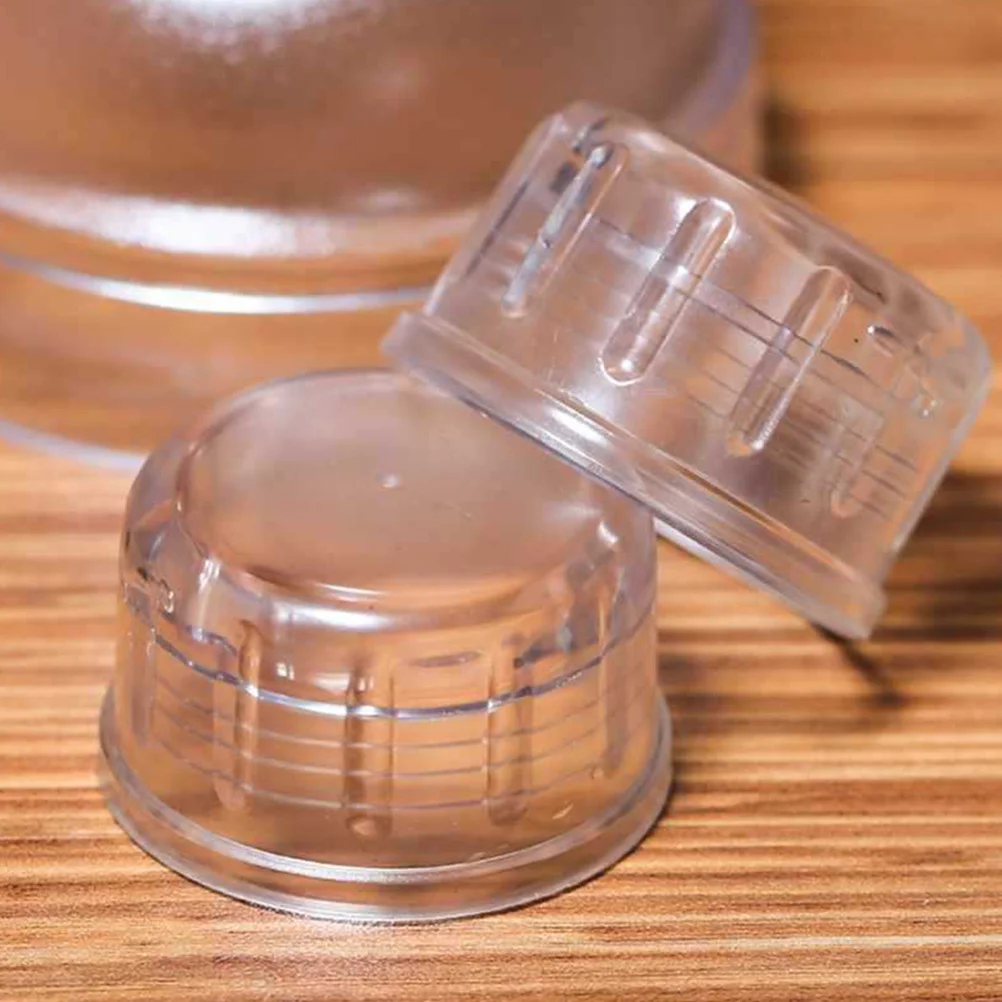 

15pcs Plastic Shaker Lid Splash Proof Bubble Tea Cocktail Juice Cup Cover Replacement Caps Tumbler Jar Mixer Tool Accessory
