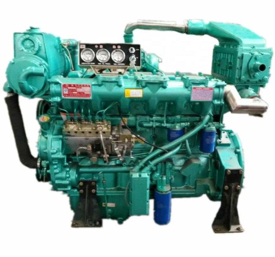 Chinese Ricardo marine diesel engine 80Hp 100hp 120hp 150hp 180hp 200hp 230 6 cylinder ship diesel engine for marine d power