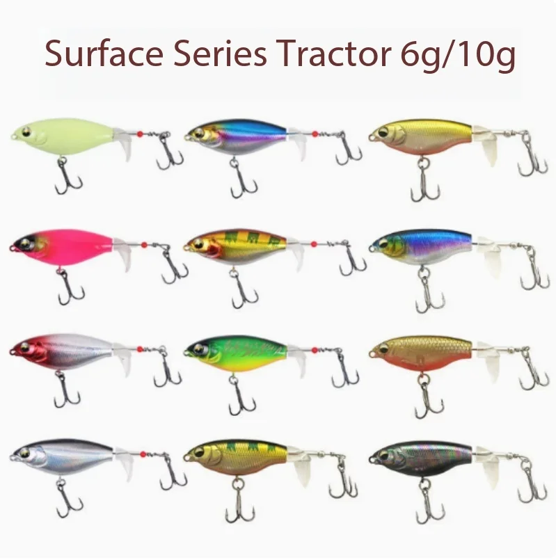 

Floating Mini Whopper Plopper Topwater Noise Lure 70mm 6g 10g Freshwater Saltwater Bait For Bass Pike Perch Fishing