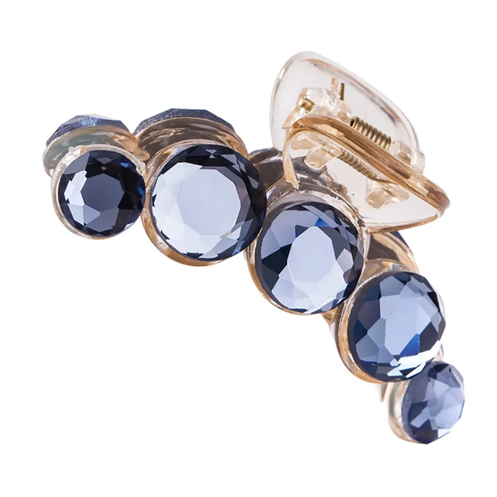 

4Pcs Crystal Hair Clips Stylish Catch Clip Easy to Use Women Hair Accessory Perfect Gift for Birthday Christmas