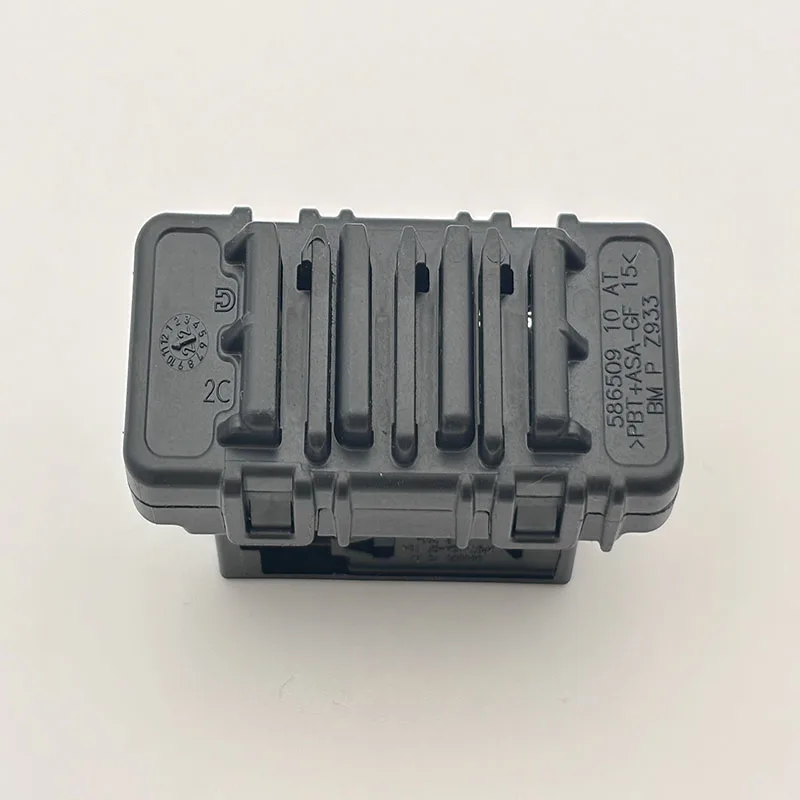 1Set Automobile Connectors Parts CAN Cable Interface Plug 586509 10AT PBT+ASA-GF 15 BM P Z933 6814609-01 For BMW