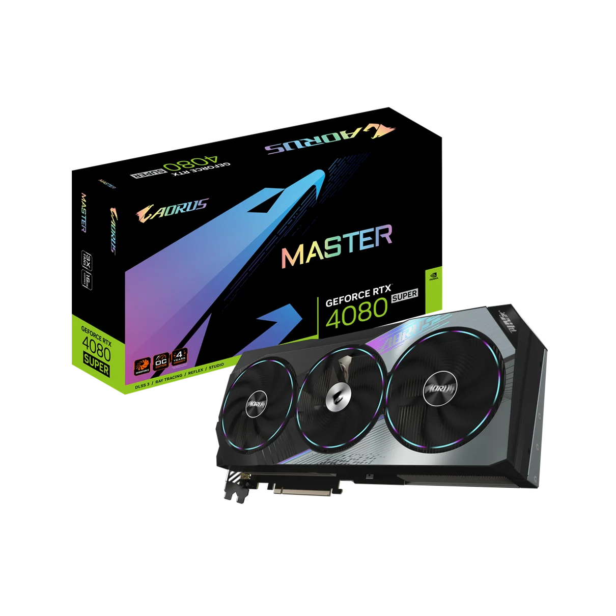 2024 New  AORUS GeForce RTX 4080 SUPER MASTER 16G Gaming Video Cards Gaming PC RTX 4080 Super