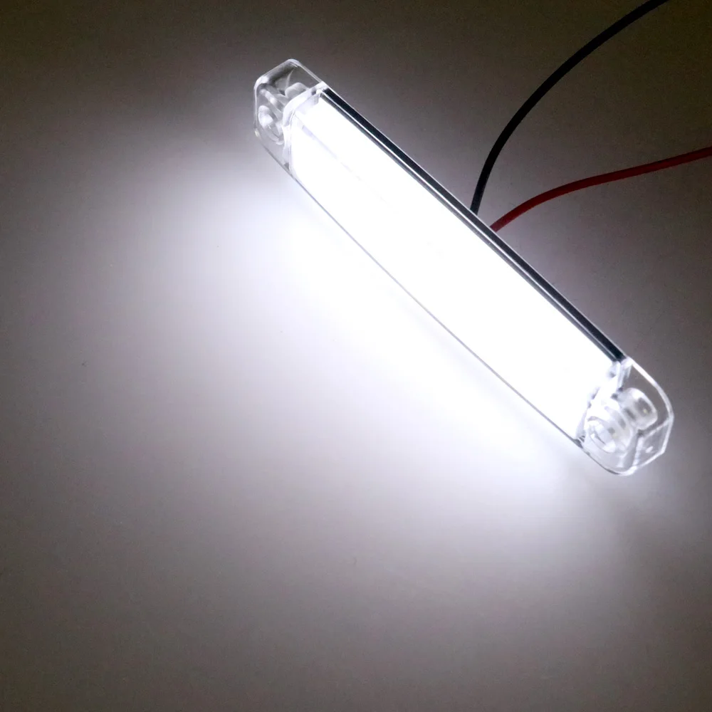 Small Rear Tail Signal Lighting IP65 10pcs 12V LED Lorry Side Marker Identification Light Trailer Indicator Light Side Lamp