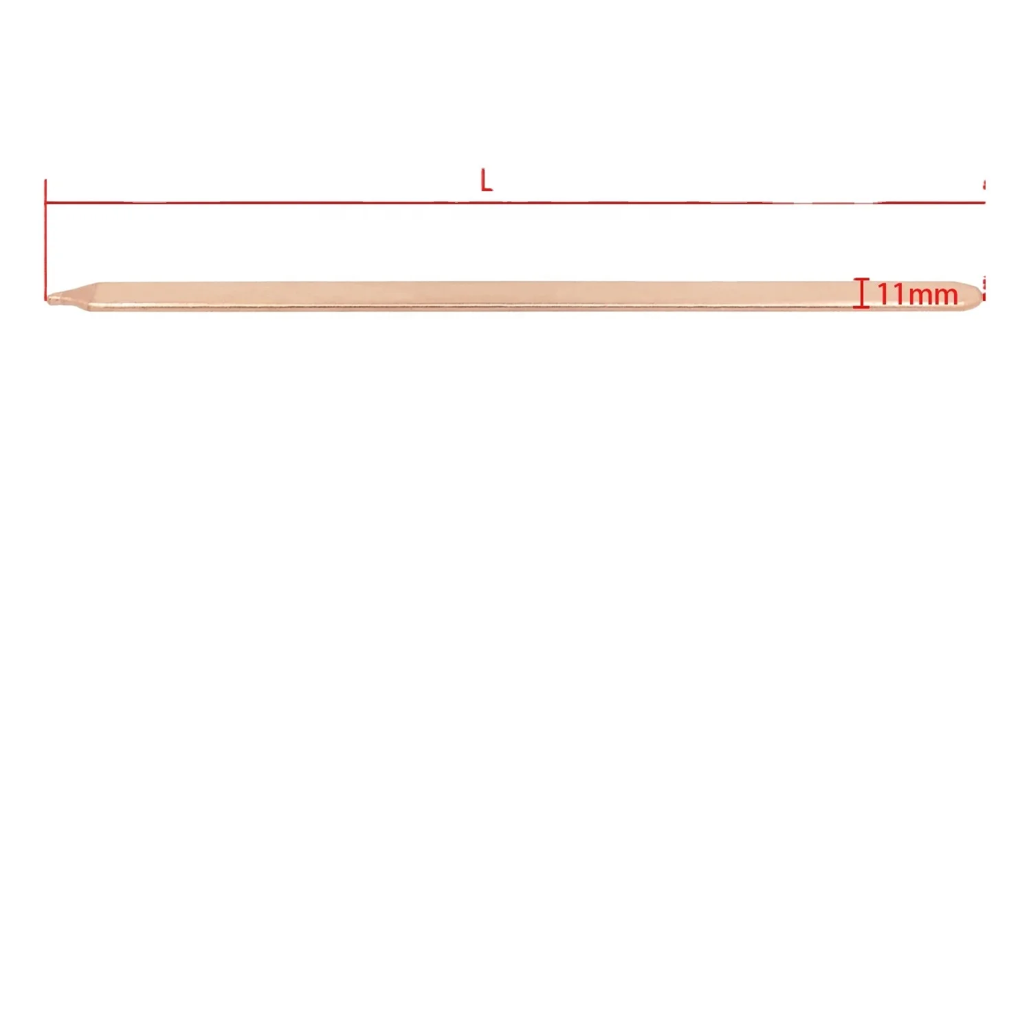 copper heat pipe flat heat pipe and notebook cooling heatpipe