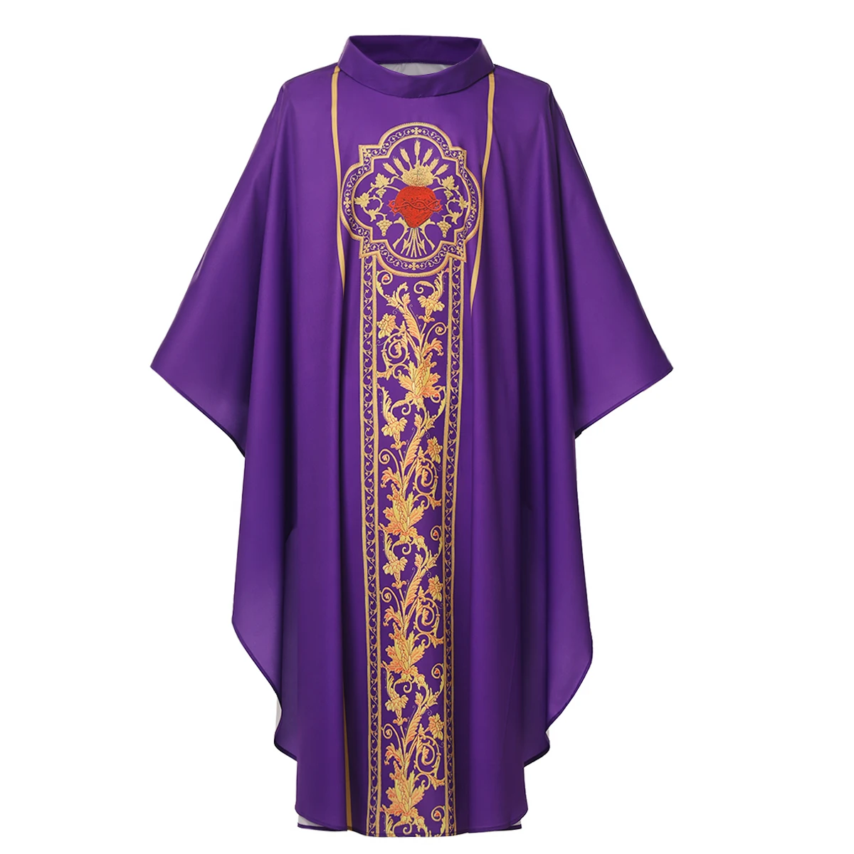 Celebrants Chasuble Mass Vestments Robe Priest Cosplay Costume